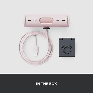 Веб-камера Logitech Brio 500 Rose (960-001421)