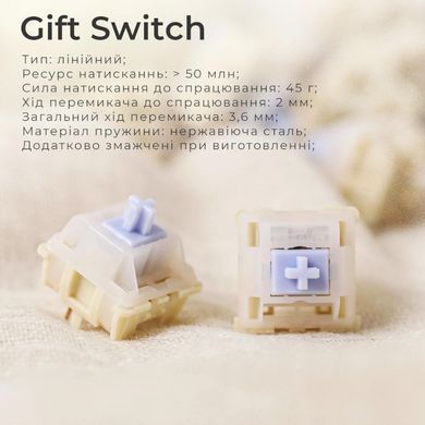 Клавиатура Ajazz AK820 Pro Gift Switch Black RGB (AK820PRO-G-BGY)