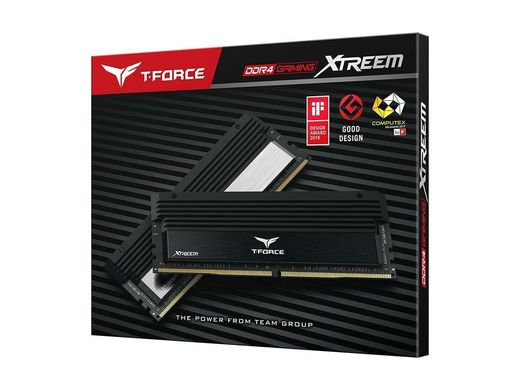 Оперативна пам'ять TEAM 16 GB (2x8GB) DDR4 3600 MHz Xtreem (TXKD416G3600HC18ADC01), DDR4, 16 Гб, 2, Охолодження модуля, Відсутня