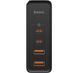 Сетевое зарядное устройство Baseus GaN2 Pro Q.C 2C + Charger Type-C Cable 100W Black (CCGAN2P-L01)