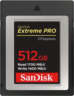 Карта памяти SanDisk 512 GB Extreme Pro CFexpress Type B (SDCFE-512G-GN4IN)