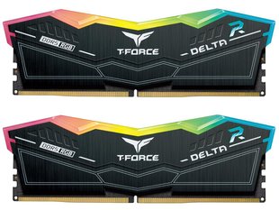 Оперативна пам'ять Team T-Force Delta RGB DDR5 6000 MHz 32GB (2x16GB) CL30 (FF3D532G6000HC30DC01), DDR5, 32 Гб, 2, Охолодження модуля, Присутня