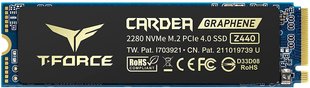 SSD TEAM T-Force CARDEA Zero Z440 1TB 3D TLC NAND M.2 NVMe PCIe Gen4 (TM8FP7001T0C311), Чорний