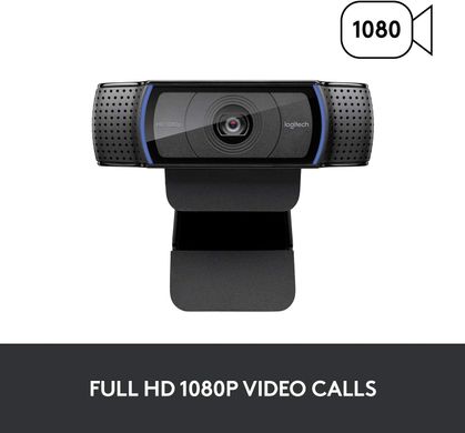 Веб-камера Logitech Webcam C920x PRO HD 1080p (960-001335), Черный