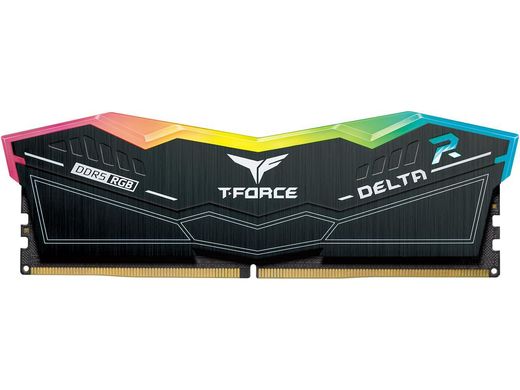 Оперативна пам'ять Team T-Force Delta RGB DDR5 6000 MHz 32GB (2x16GB) CL30 (FF3D532G6000HC30DC01), DDR5, 32 Гб, 2, Охолодження модуля, Присутня