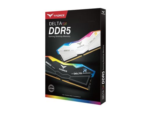 Оперативна пам'ять Team T-Force Delta RGB DDR5 6000 MHz 32GB (2x16GB) CL30 (FF3D532G6000HC30DC01), DDR5, 32 Гб, 2, Охолодження модуля, Присутня