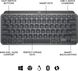 Клавіатура Logitech MX Keys Mini Wireless Illuminated Keyboard for Business us/ansi Graphite (920-010594), Темно-сірий