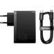 Мережевий зарядний пристрій Baseus GaN5 Pro Fast Charger 160W Black Type-C to Type-C cable (P10110825113-00)