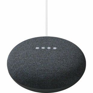 Розумна колонка Google Nest Mini Carbon 2nd Generation Європейська версія (GA00781-EU), Сірий