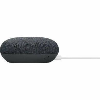 Розумна колонка Google Nest Mini Carbon 2nd Generation Європейська версія (GA00781-EU), Сірий