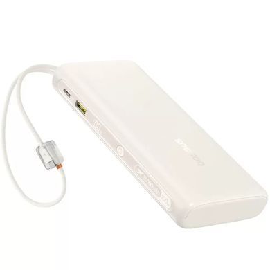 Зовнішній акумулятор (Power Bank) Baseus EnerFill FC41 Digital Display Power Bank 20000mAh 100W White (E0028N04)