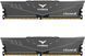 Оперативная память TEAM T-Force Vulcan Z 16GB Kit (2x8GB) DDR4 3200MHz CL16 Gray (TLZGD416G3200HC16FDC01), DDR4, 16 Гб, 2, Охлаждения модуля, Отсутствует