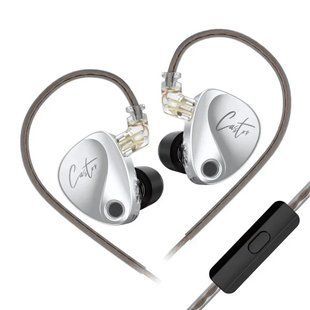 Наушники с микрофоном Knowledge Zenith Castor Silver