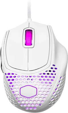 Миша Cooler Master MM720 Glossy White (MM-720-WWOL2) - Знижена в ціні, Білий, 16000 dpi