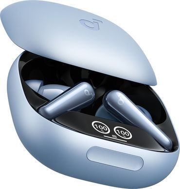 Наушники TWS Anker SoundCore Liberty 4 Pro Glossy Light Blue, Встроенный в корпус