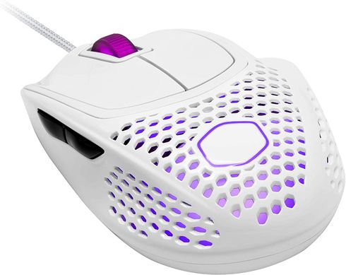 Миша Cooler Master MM720 Glossy White (MM-720-WWOL2) - Знижена в ціні, Білий, 16000 dpi