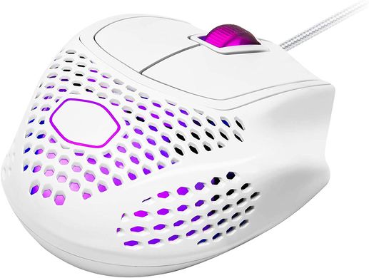 Миша Cooler Master MM720 Glossy White (MM-720-WWOL2) - Знижена в ціні, Білий, 16000 dpi