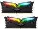 Оперативна пам'ять TEAM 16 GB (2x8GB) DDR4 3200 MHz T-Force Night Hawk RGB Black (TF1D416G3200HC16CDC01), DDR4, 16 Гб, 2, Охолодження модуля, Присутня