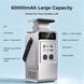 Зовнішній акумулятор (павербанк) CTOLITY AP200 60000mAh 200W Silver