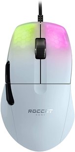 Миша Roccat Kone Pro AIMO White (‎ROC-11-405-01) - Уцінка, Чорний, 19000 dpi