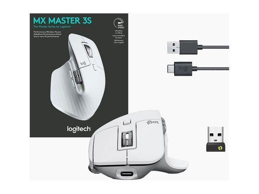 Мышь Logitech MX Master 3S For Mac Pale Grey (910-006572) Уценка, 8000 dpi