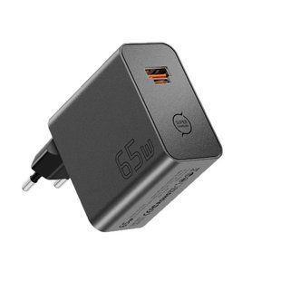 Мережевий зарядний пристрій ESSAGER 65W GaN Fast Charger (ES-CD65)