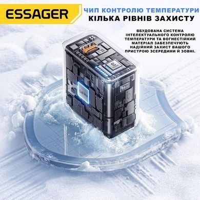 Мережевий зарядний пристрій ESSAGER 65W GaN Fast Charger (ES-CD65)