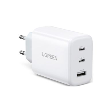 Мережевий зарядний пристрій UGREEN CD275 65W Wall Charger White (90496)