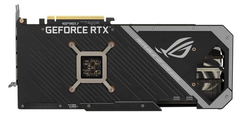 Видеокарта Asus PCI-Ex GeForce RTX 3070 ROG Strix Gaming OC 8GB GDDR6 (256bit) (14000) (2 x HDMI, 3 x DisplayPort) (ROG-STRIX-RTX3070-O8G-GAMING), Новая
