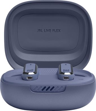 Навушники TWS JBL Live Flex Blue (JBLLIVEFLEXBLU)