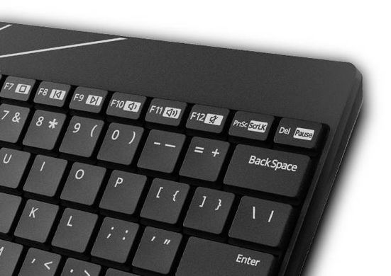 Комплект (клавиатура + мышь) RAPOO 8000М Wireless Mouse & Keyboard Combo - б/у, Черный