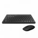 Комплект (клавиатура + мышь) RAPOO 8000М Wireless Mouse & Keyboard Combo - б/у, Черный