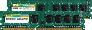 Оперативна пам'ять Silicon Power 16GB (2 x 8GB) DDR3 1600 CL11 SP016GLLTU160N22, DDR3, 16 Гб, 2, Підтримка профілю XMP, Відсутня