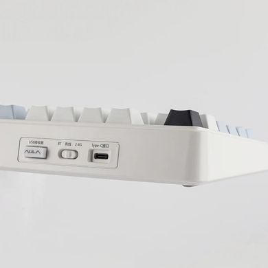 Клавиатура AULA F75 White-Blue