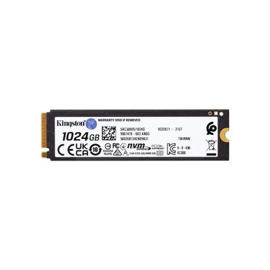 SSD диск Kingston KC3000 2TB M.2 2280 NVMe PCIe Gen 4.0 x4 3D TLC NAND (SKC3000D/2048G)