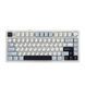 Клавиатура AULA F75 White-Blue