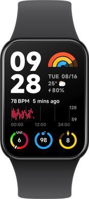 Фітнес-браслет Xiaomi Smart Band 8 Pro Black (BHR8017GL)