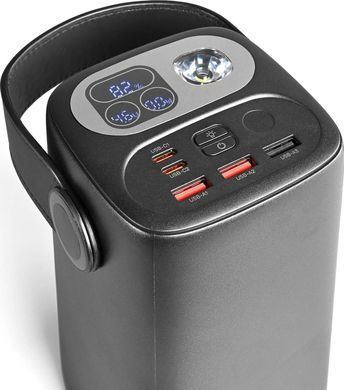Повербанк (Powerbank) TITANUM WC60 60000mAh 100W Black (TPB-WC60-B)