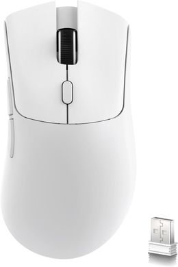 Мышь беспроводная ATTACK SHARK R1 White PAW3311, 18000 dpi