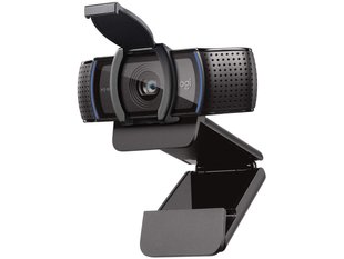 Веб-камера Logitech Webcam C920E PRO HD 1080p (960-001360) - Уценка, Черный
