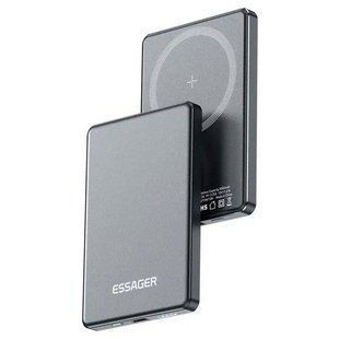 Внешний аккумулятор (павербанк) ESSAGER KR-W002 5000mah Magnetic Power Bank Grey (EDY5K-YJ0A-Z)
