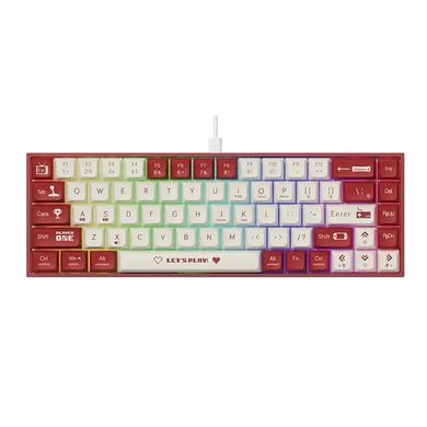 Клавіатура AJAZZ AK680 Wired Red Switches Christmas Red