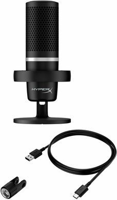 Микрофон для ПК/ для стриминга, подкастов HyperX DuoCast (4P5E2AA)