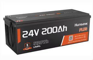 Акумулятор для ДБЖ/інвертора Humsienk Plus 24V 200Ah LiFePO4 (HS24V200AH250PLUS)