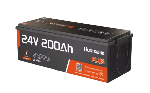 Аккумулятор для ИБП/инвертора Humsienk Plus 24V 200Ah LiFePO4 (HS24V200AH250PLUS)