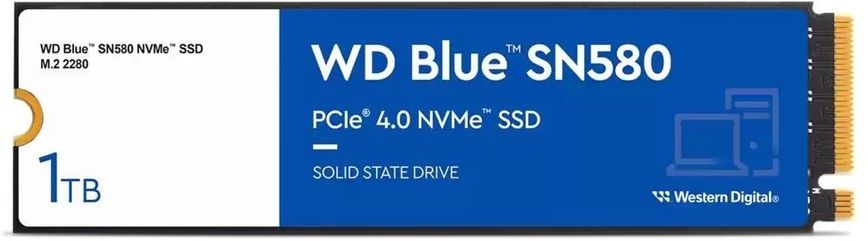 SSD накопичувач WD Blue SN580 1 TB (WDS100T3B0E)