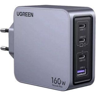 Сетевое зарядное устройство UGREEN X763 Nexode Pro Space Gray (25877)