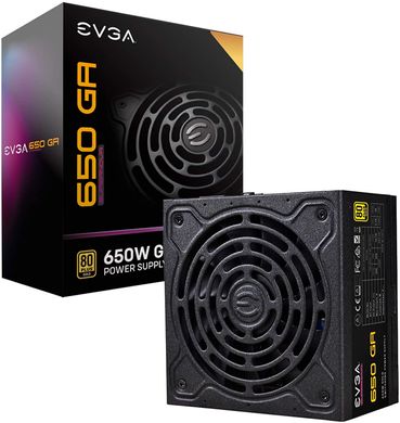 Блок живлення EVGA SuperNova 650 GA 220-GA-0650-X1, 80+ GOLD 650W, Fully Modular, ECO Mode