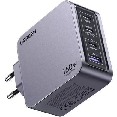 Мережевий зарядний пристрій UGREEN X763 Nexode Pro Space Gray (25877)