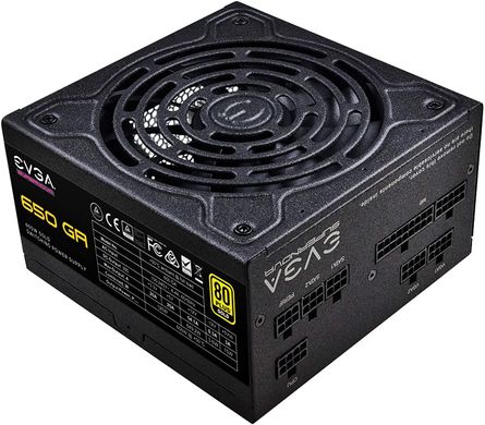 Блок живлення EVGA SuperNova 650 GA 220-GA-0650-X1, 80+ GOLD 650W, Fully Modular, ECO Mode